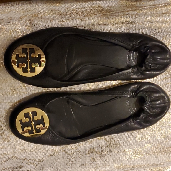 Tory Burch Ballet Flats Size 9M EUC - Picture 2 of 6